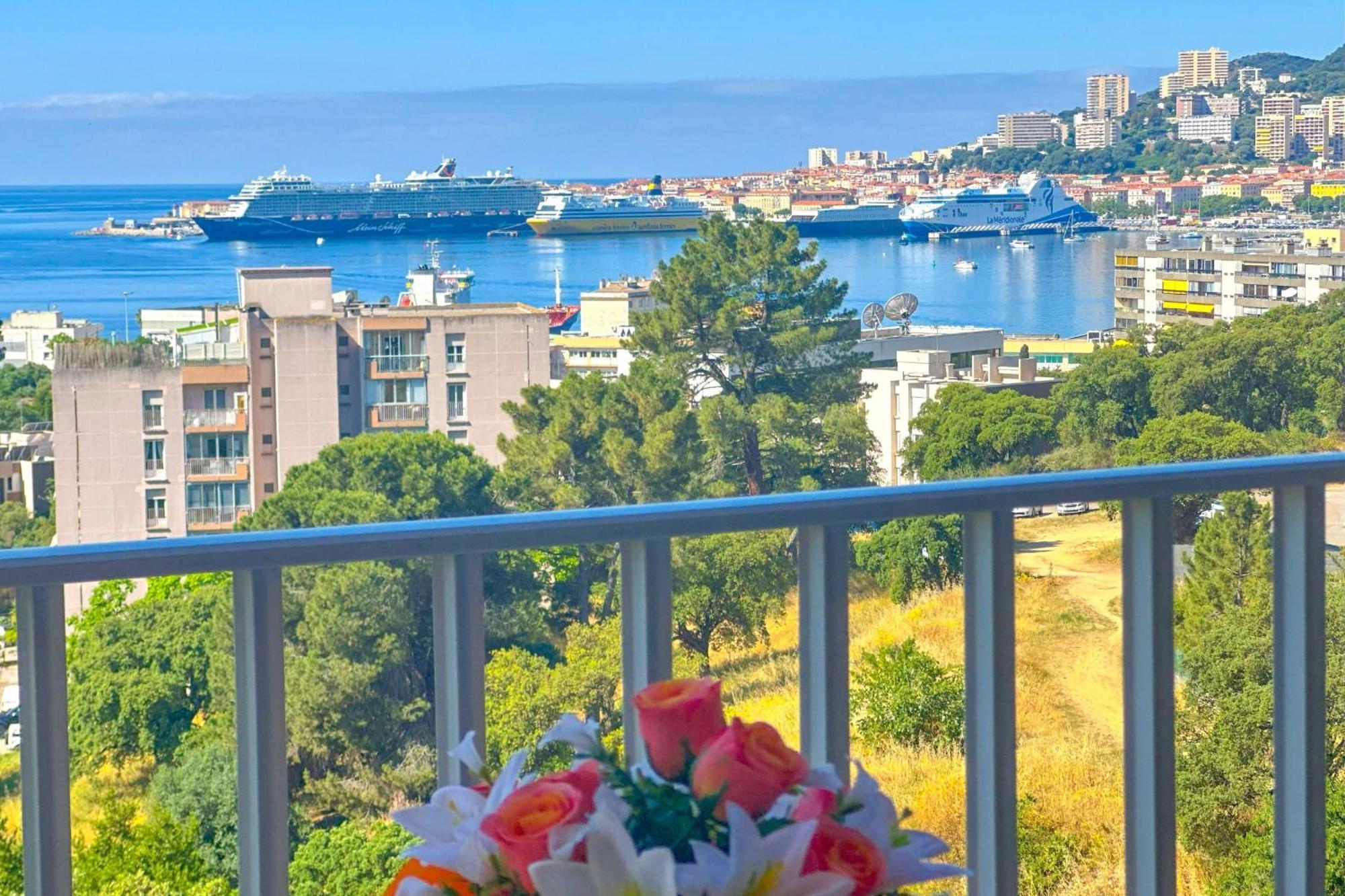Apartment Climatise & Wifi 4 Pieces 110 M & Terrasse Vue Pour 4 Pers